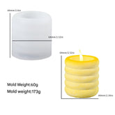 Coiled Shape Candle Mould